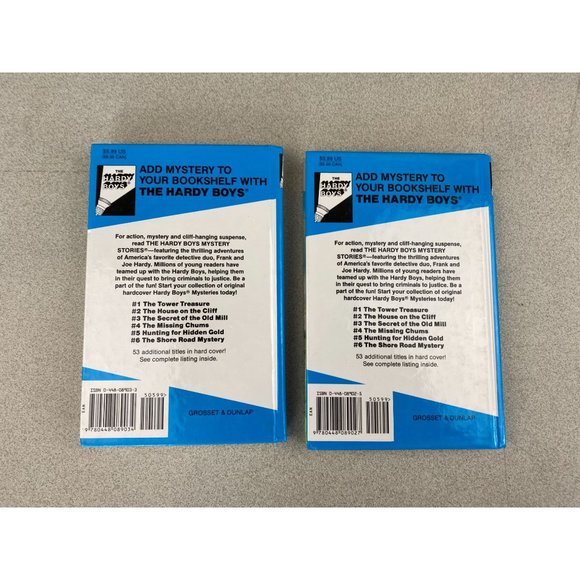 The Hardy Boys Lot Of 2 Hard Cover Books by Franklin W. Dixon - Picture 6 of 6